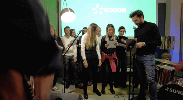 Edison team building